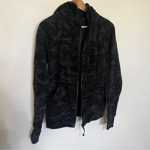 Lululemon Scuba Hoodie *Light Cotton Fleece Incognito Camo Multi Grey
